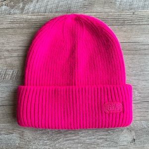 GAP Retired Neon Pink Beanie NWOT